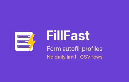FillFast preview